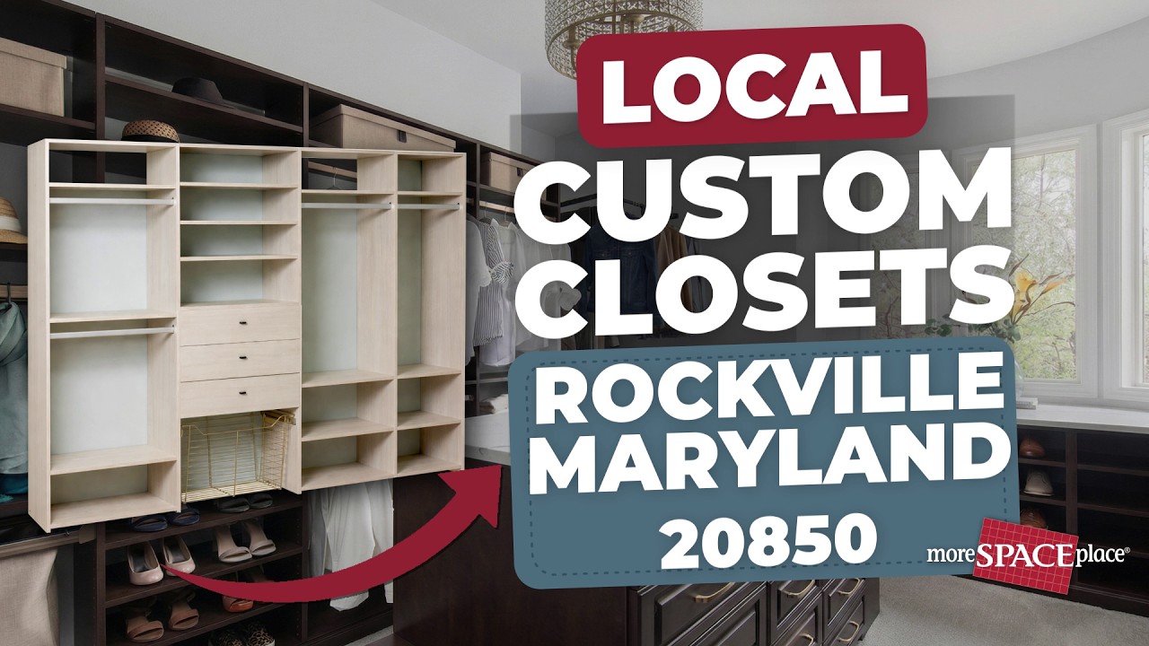 Local Custom Closets in Rockville, Maryland 20850