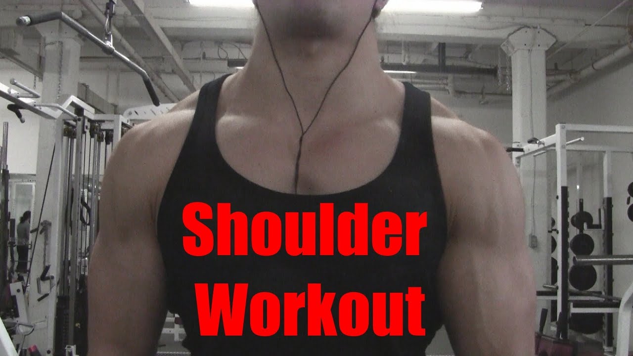 Shoulder Workout: Exercise Training Routine Feb. 1st 2013