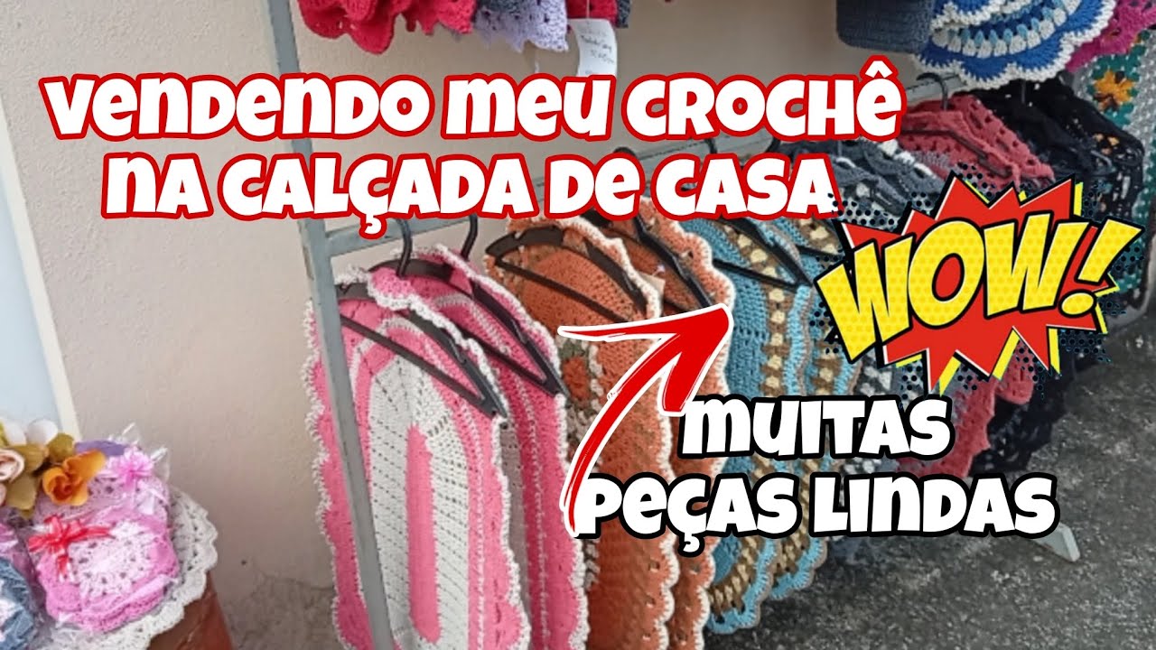 VENDENDO MEU CROCH&Ecirc; um dia lindo