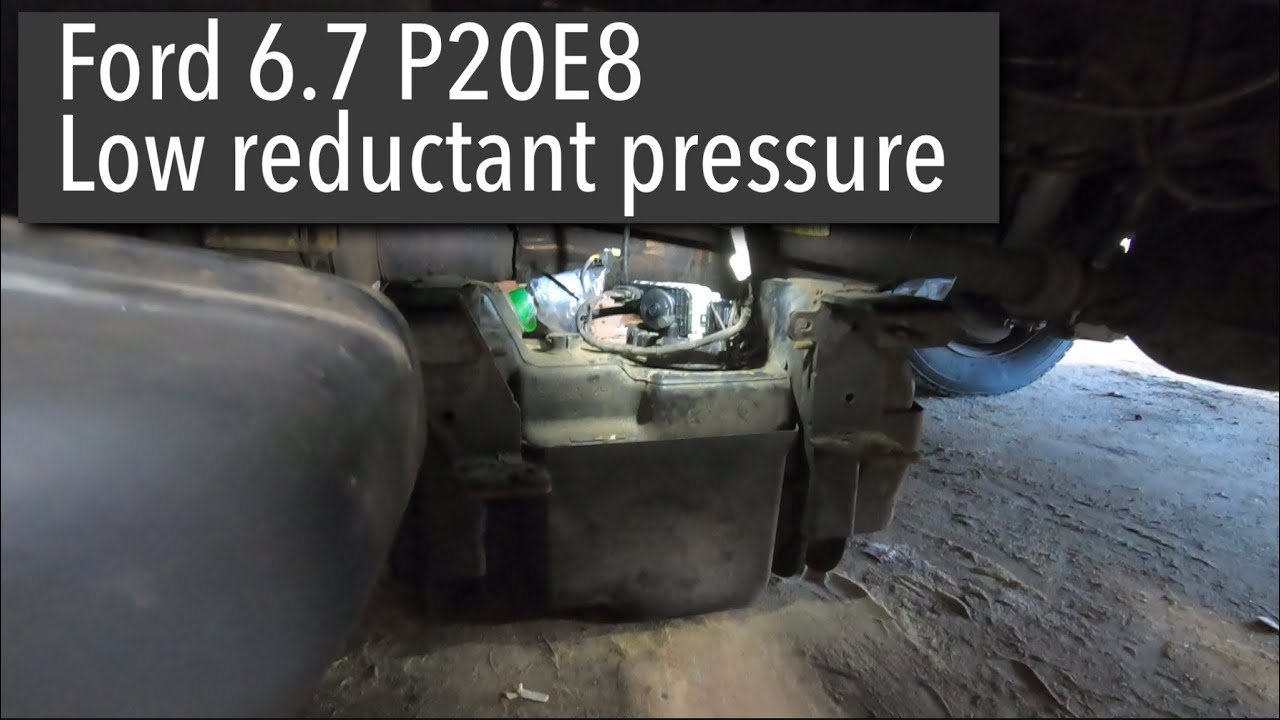 2012 ford f550 6.7 powerstroke P20E8 code