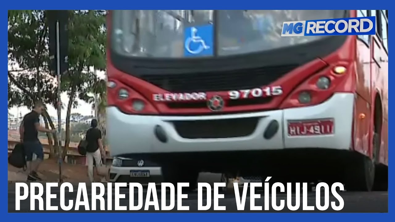 Motoristas de ônibus denunciam precariedade de veículos de frotas entre Contagem e BH