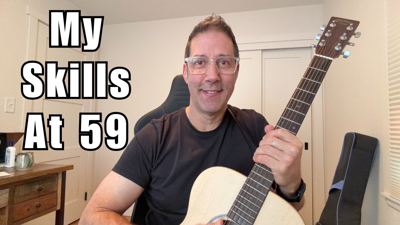 I learned guitar when I was 54 (my skills after 5 years)