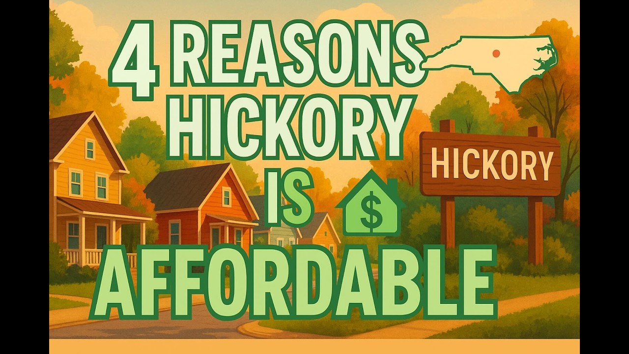 4 reasons hickory is an affordable place to live