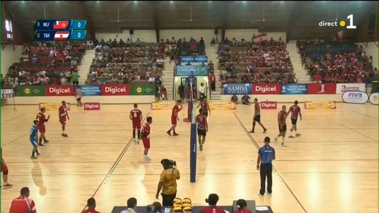 Samoa 2019 : la finale volley-ball (Hommes) : Tahiti / Wallis & Futuna  - 19/07/2019
