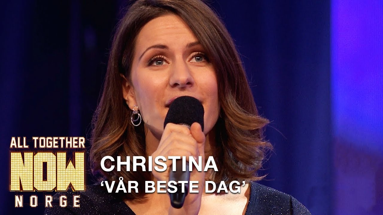 All Together Now Norge | Christina rører dommerne med Vår Beste Dag av Erik Bye | discovery+ Norge