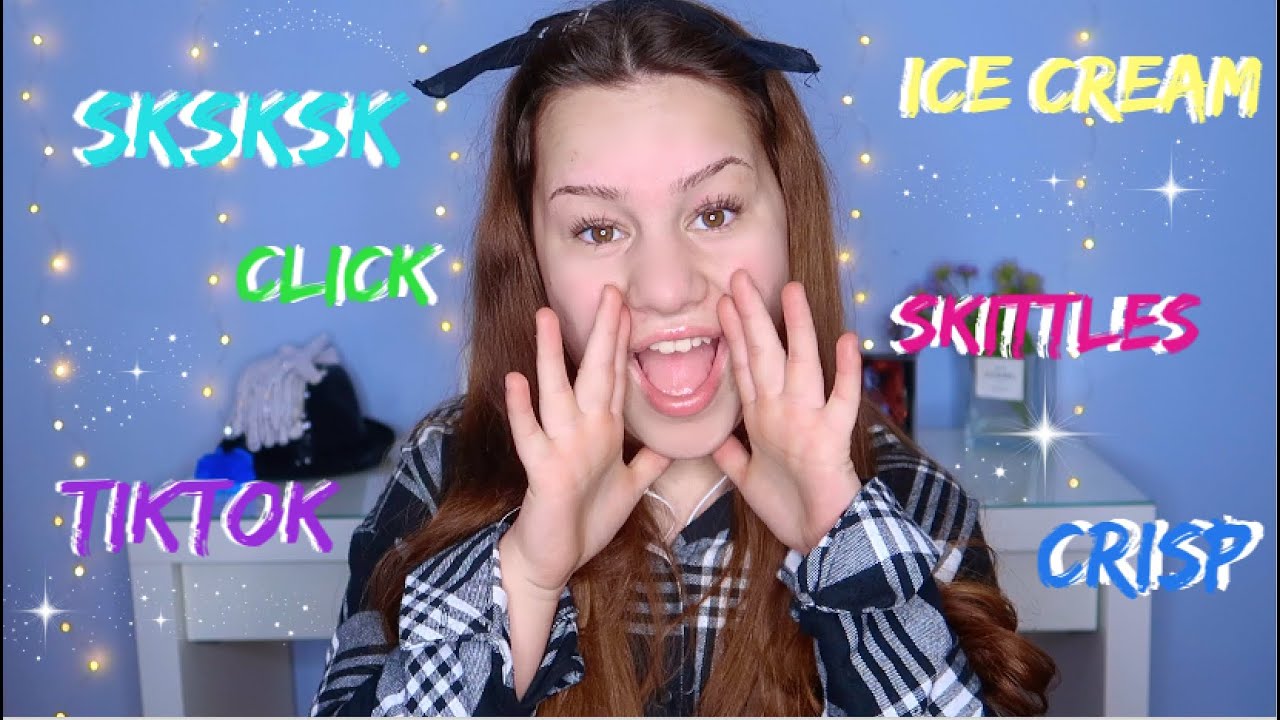 [ASMR] TRIGGER WORDS for SLEEP😴 | SkSkSk, TikTok, Click | ASMR Marlife