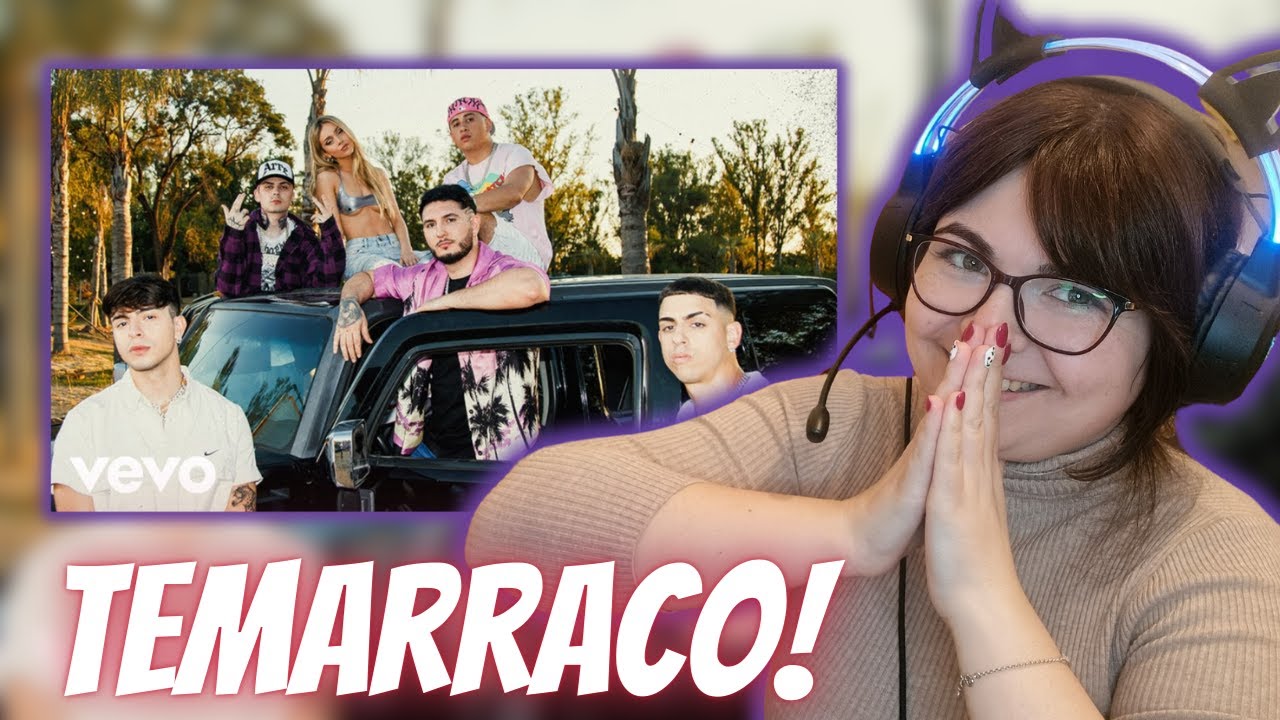 FMK, Omar Montes, Ana Mena, LIT killah, Rusherking, Mesita - CAMIONETOTA (Official Video) | REACCIÓN