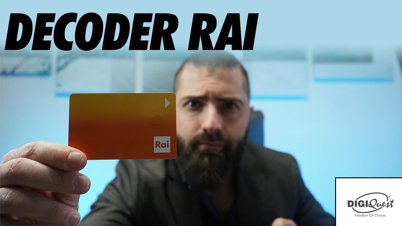 Un Tvsat che non è un tivùsat Nuova Scheda satellitare Rai e Decoder Digiquest R9