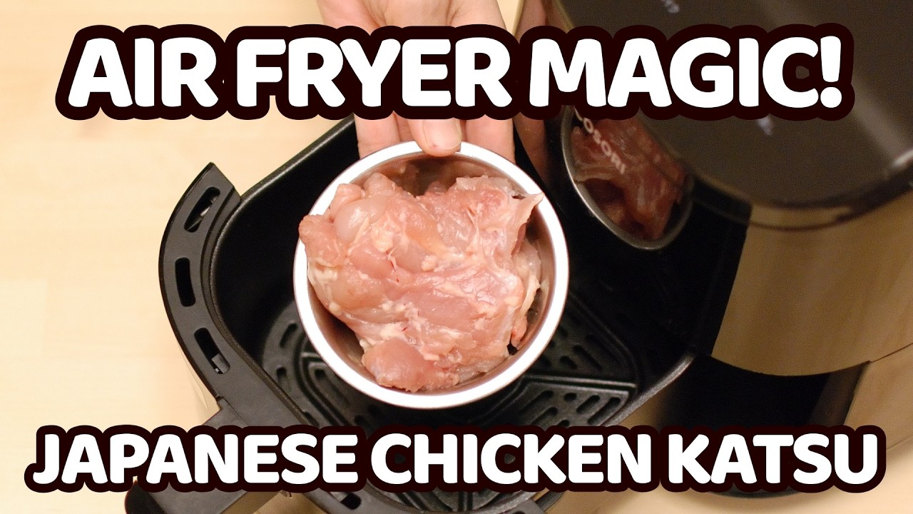 This Addictive Air Fryer Japanese CHICKEN KATSU is My New Obsession!