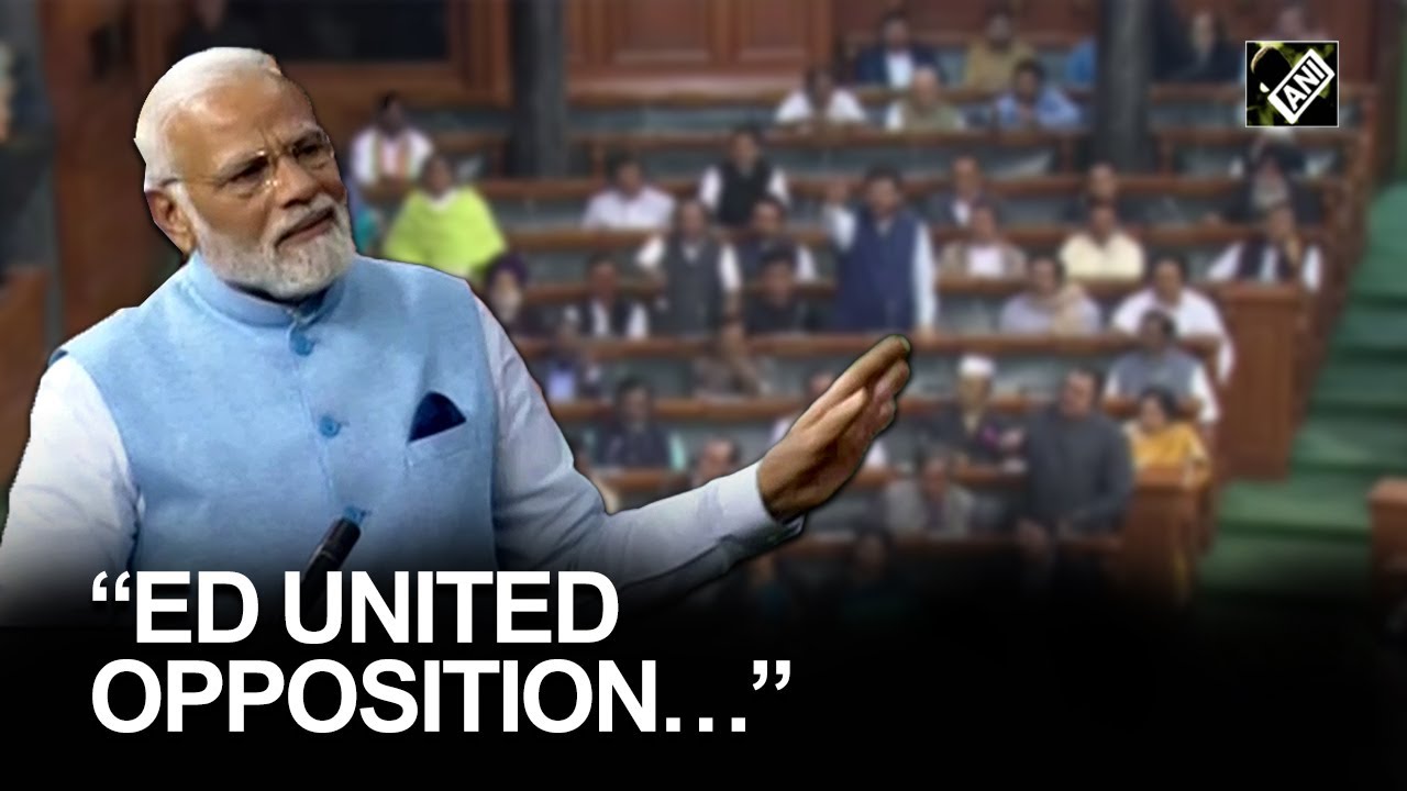 “ED united opposition…”  PM Modi destroys opposition in his own style