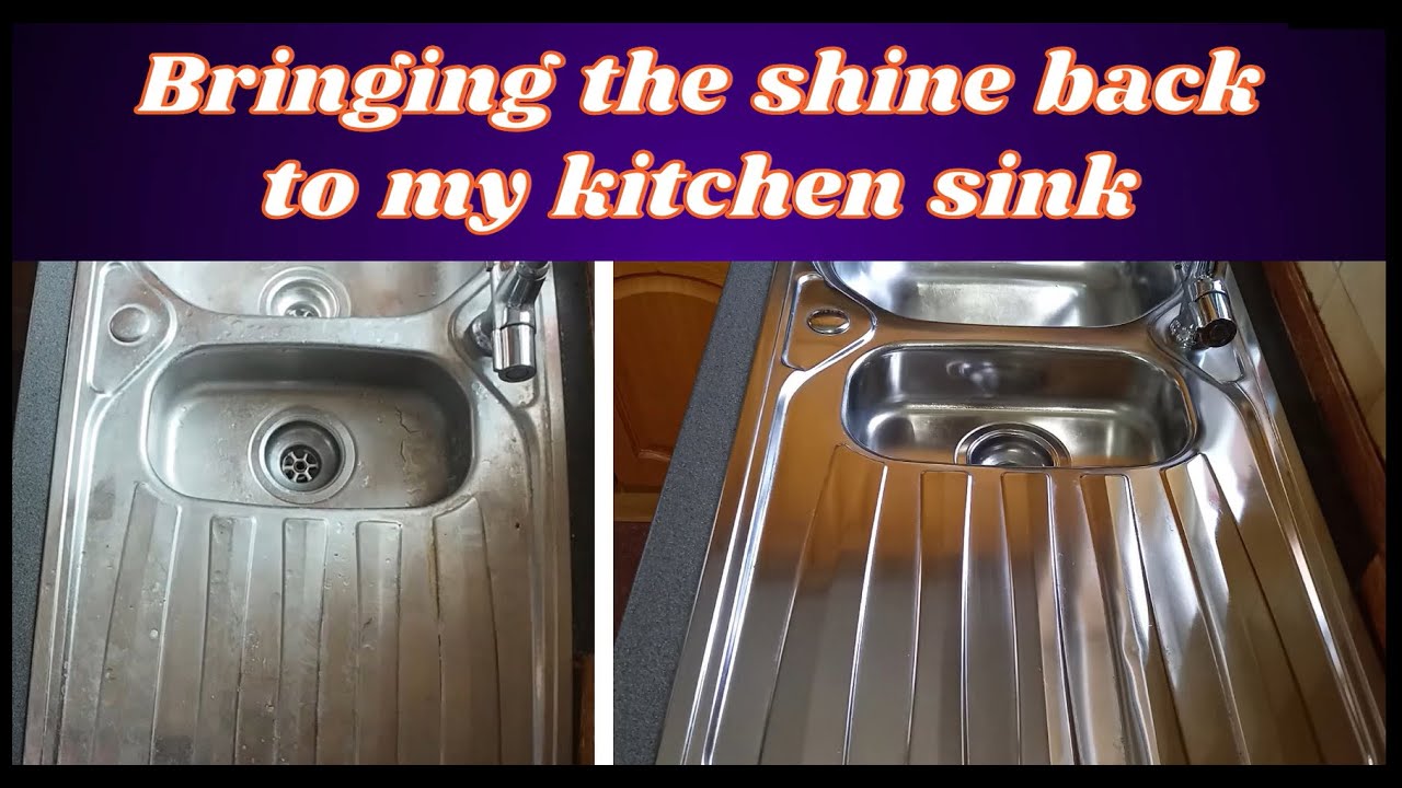 Polishing My Stainless-Steel Kitchen Sink