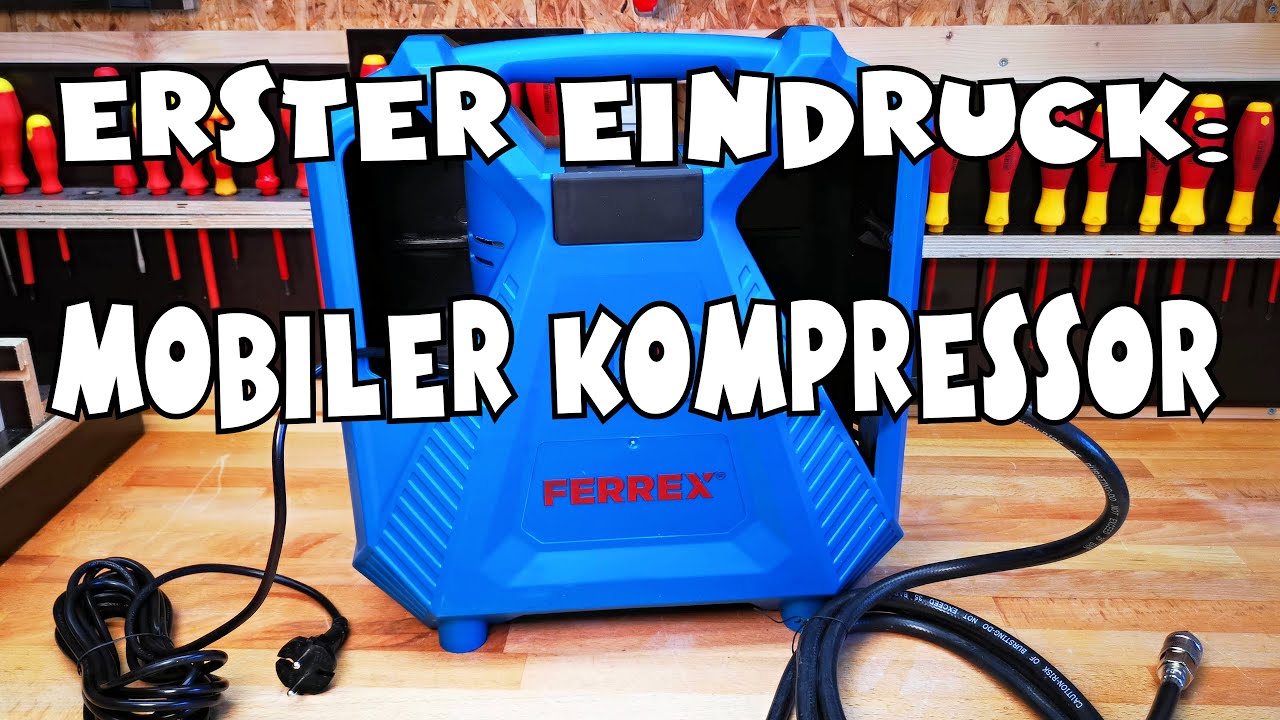 Erster Eindruck: Aldi - Ferrex Mobiler Kompressor