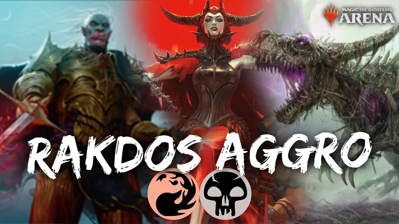 RAKDOS AGGRO [MTG Arena] | RB Rotting Ebon Legion Aggro Deck in M20 Standard