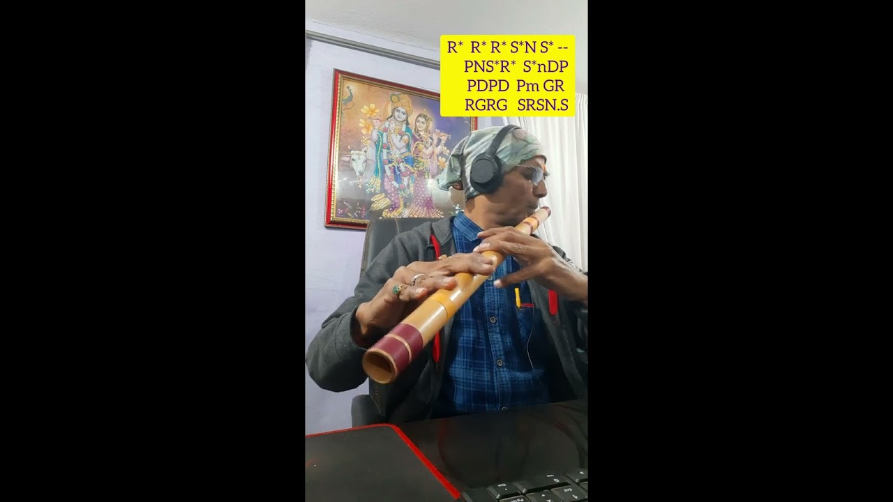 Morning Tune Desh Raag #shorts #deshraag #anjaniflute #goodmorning #Morning #meditation