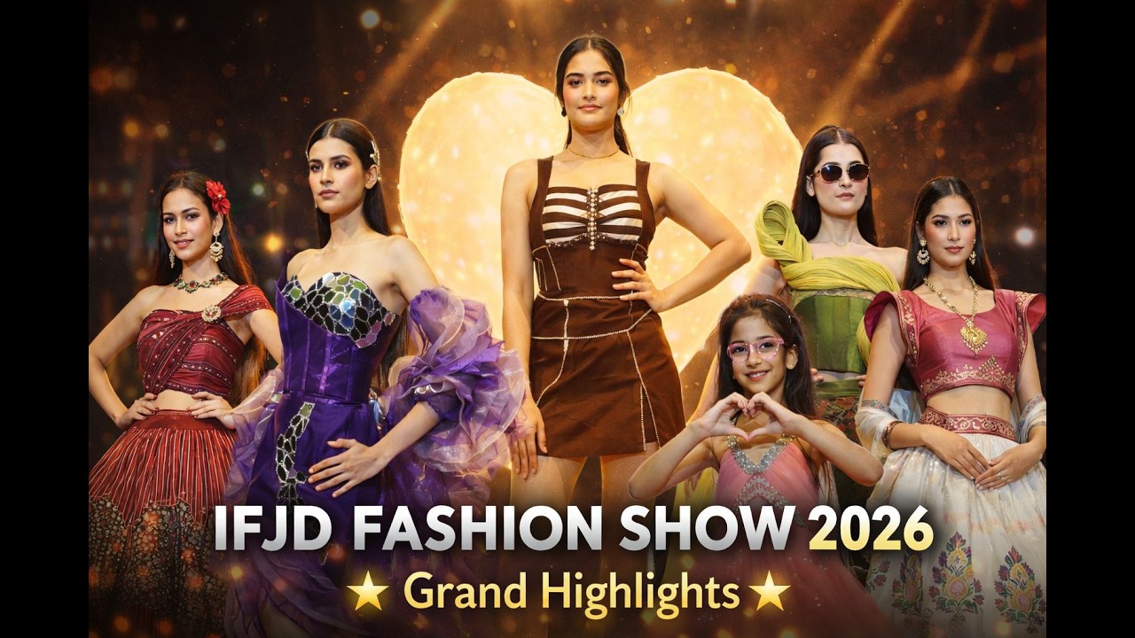 IFJD Rajkot Fashion Show 2026 Highlights | A Celebration of Couture & Creativity