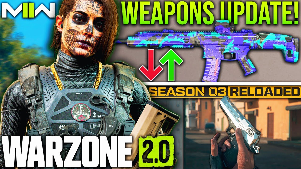 WARZONE 2: The New WEAPONS UPDATE! (MW2 Season 3 Reloaded Update)