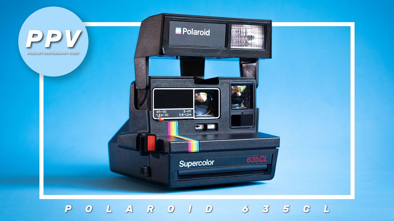 Shooting Polaroid 635CL (and review) PRODUCT PHOTOGRAPHY VIDEO // Canon EOS 200D / Rebel SL2