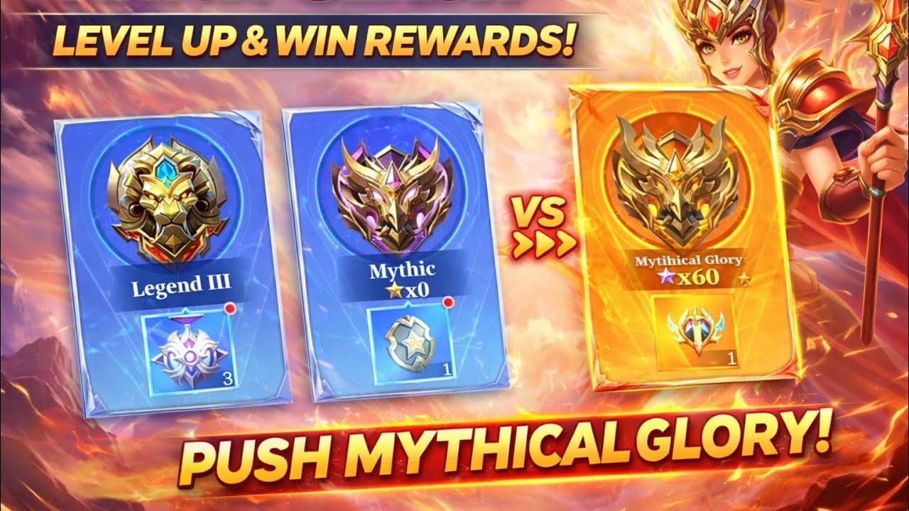 MLBB - LEGEND TO MYTHICAL GLORY !! RANKED CLASH !! HONORARY TITLE CLAIM 🎁 !! @gbgamer19 