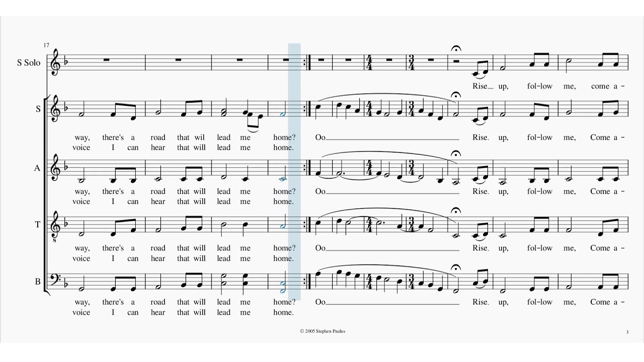 The Road Home   Alto