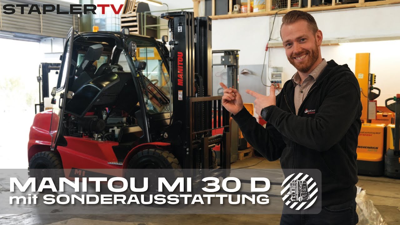 MANITOU MI 30 D mit Sonderausstattung | StaplerTV by Forklift Life