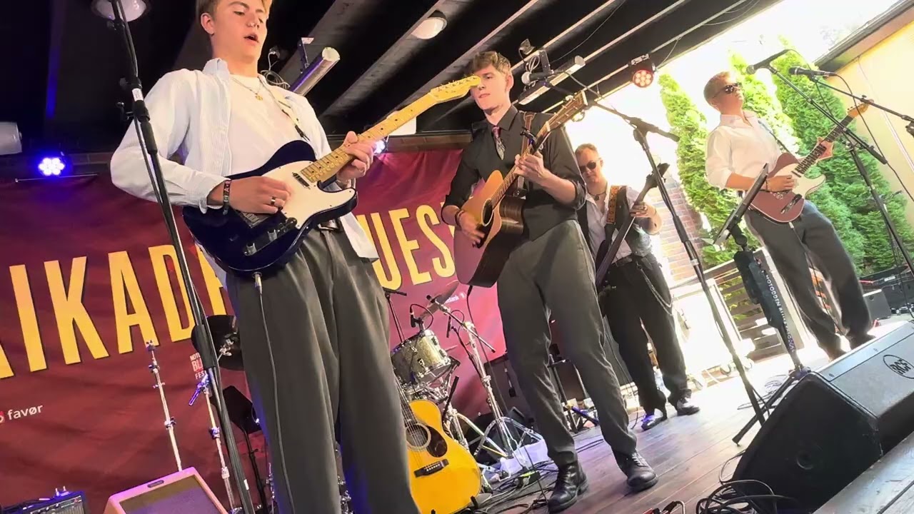 Sitte fast p&aring; Notodden - Trym Innleggen Hagalia @NotoddenBluesFest