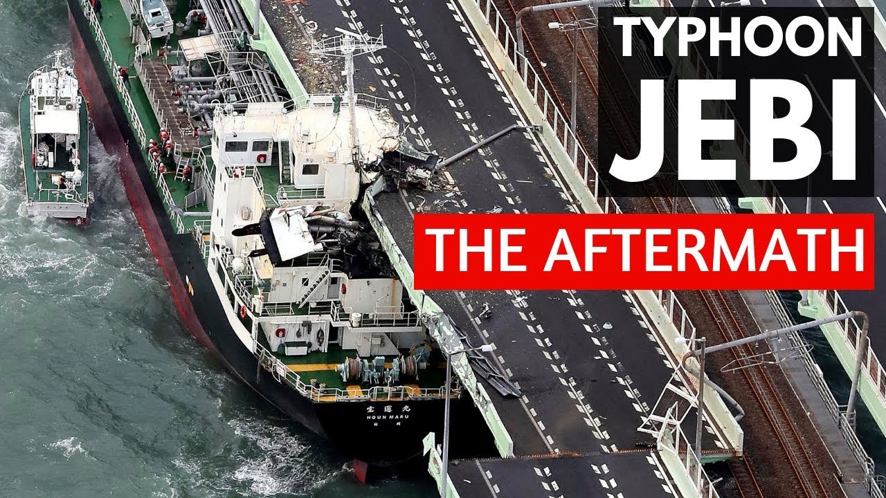 Typhoon Jebi Osaka Japan Aftermath Personal Update | Typhoon 21 | Super Typhoon | Lin Nyunt