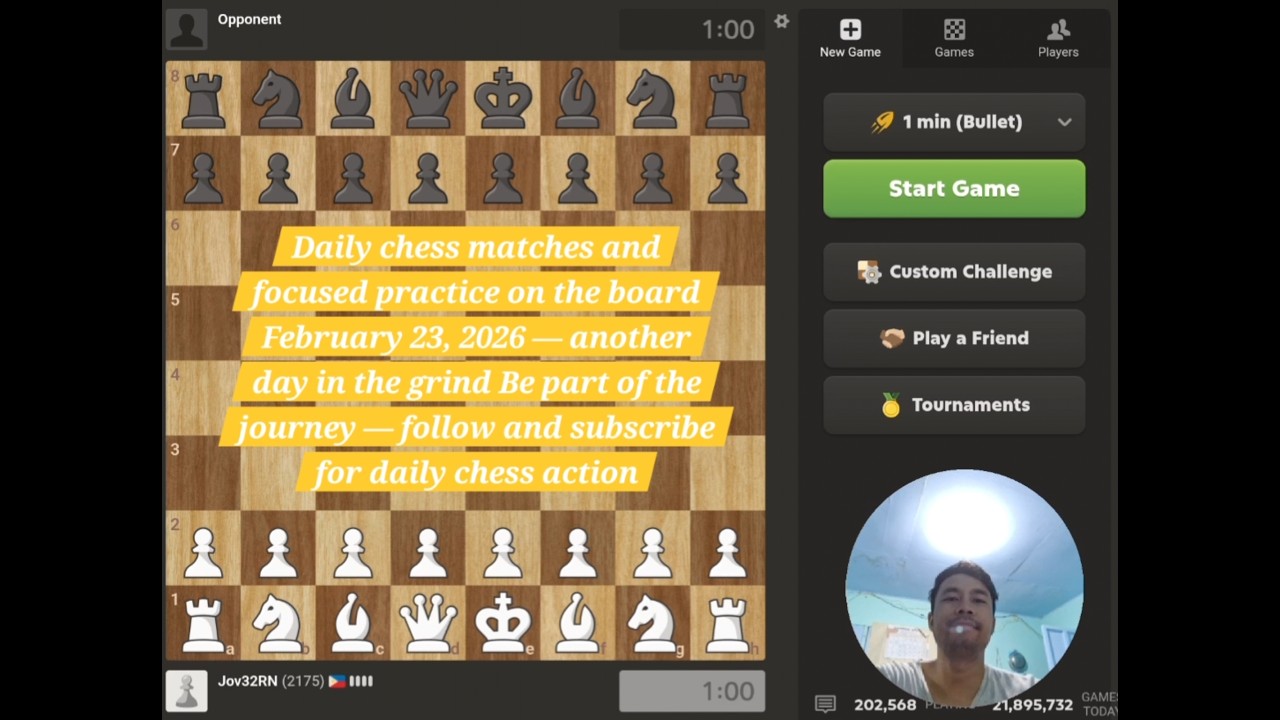 Game 192 of the Chess Hustle — the grind never stops♟️ #chess  #chesslife #chessbattle #grandmaster