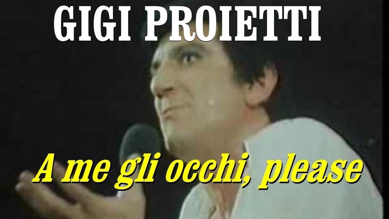 Gigi Proietti - A me gli occhi, Please (1976) COMPLETO
