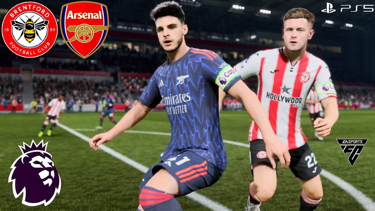 FC 26 - BRENTFORD FC VS ARSENAL - REALISTIC GAMEPLAY - PREMIER LEAGUE 25/26 -GTECH COMMUNITY STADIUM
