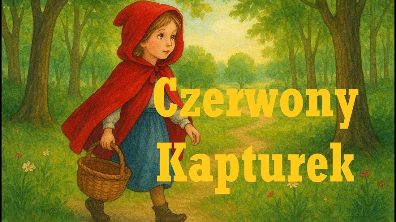 Charles Perrault - Czerwony Kapturek / Bracia Grimm - szczęśliwe zakończenie