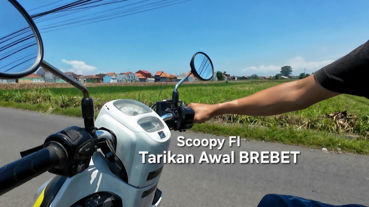 Scoopy Fi Tarikan Awal Brebet‼️
