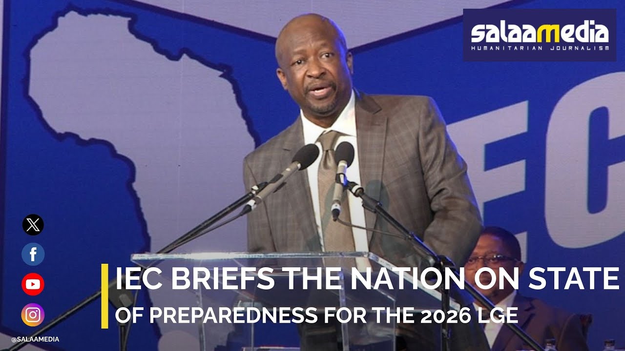 The IEC Briefs The Nation on State of Preparedness for The 2026 Local Government Elections.