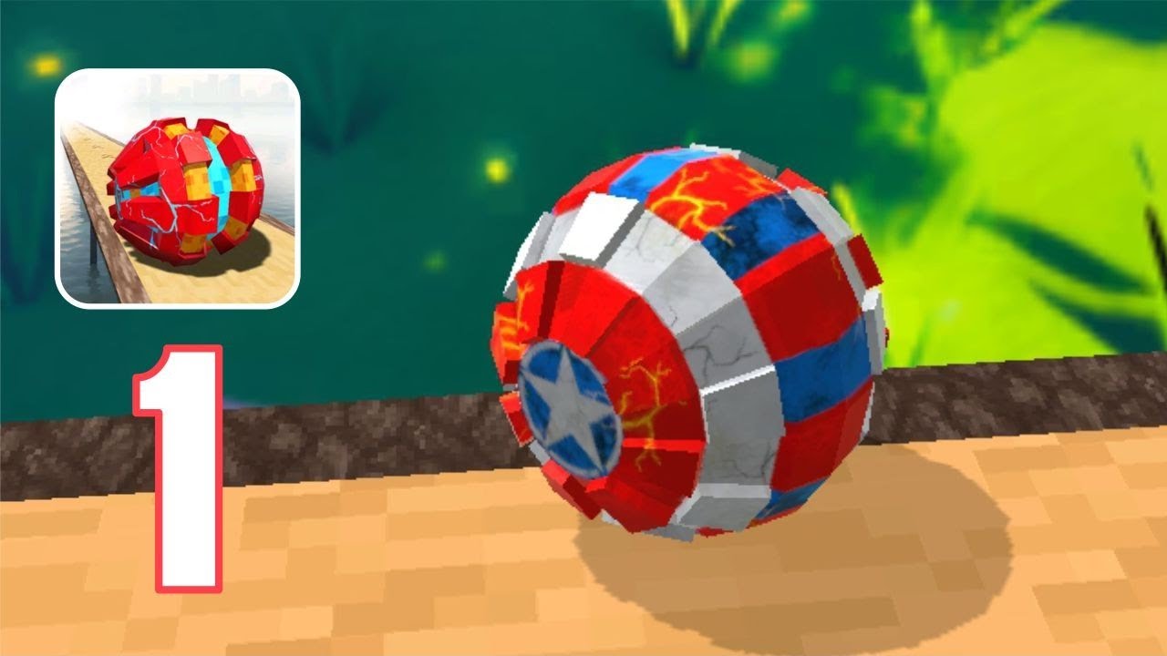 Super Rolling Ball Balance ~ Gameplay v.1 ~ Levels 1-5
