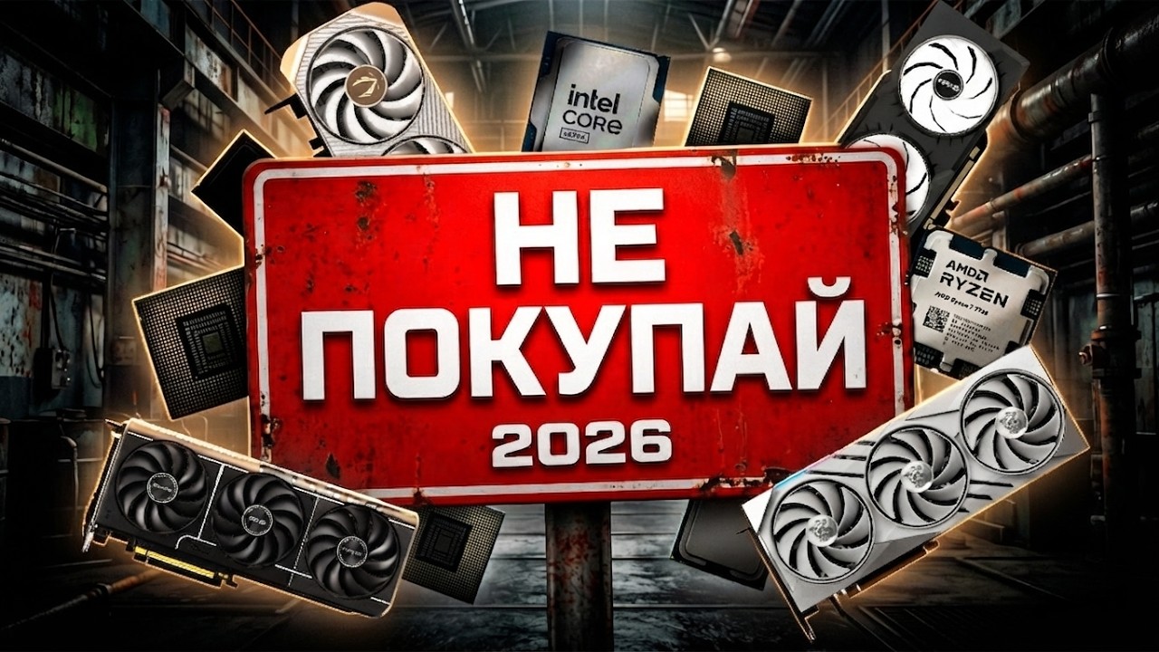 НЕ ПОКУПАЙ эти ВИДЕОКАРТЫ и ПРОЦЕССОРЫ в 2026 году