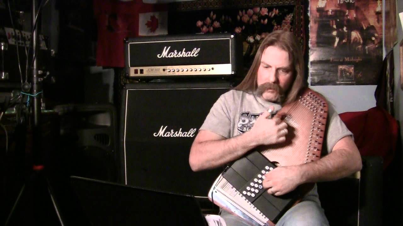 "Pachelbel Canon" (var1) on electric autoharp - instrumental music cover
