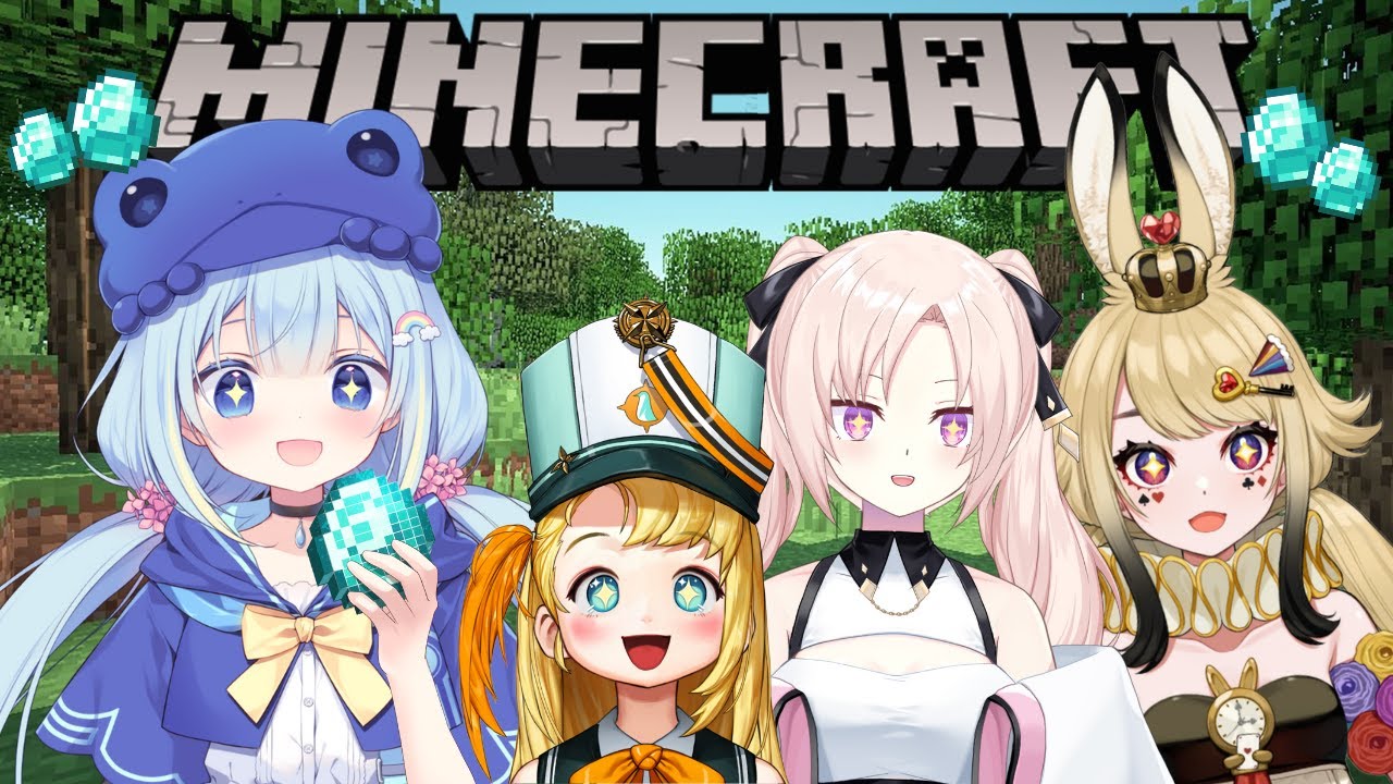 【Minecraft】First Tour Around Minecraft with Senpais! 【Ami Amami | PRISM Project Gen 5】