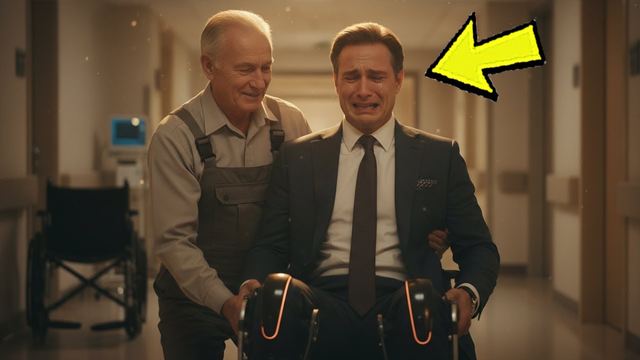 “Te ayudaré a caminar”, dijo la conserje al multimillonario — Y todo cambió