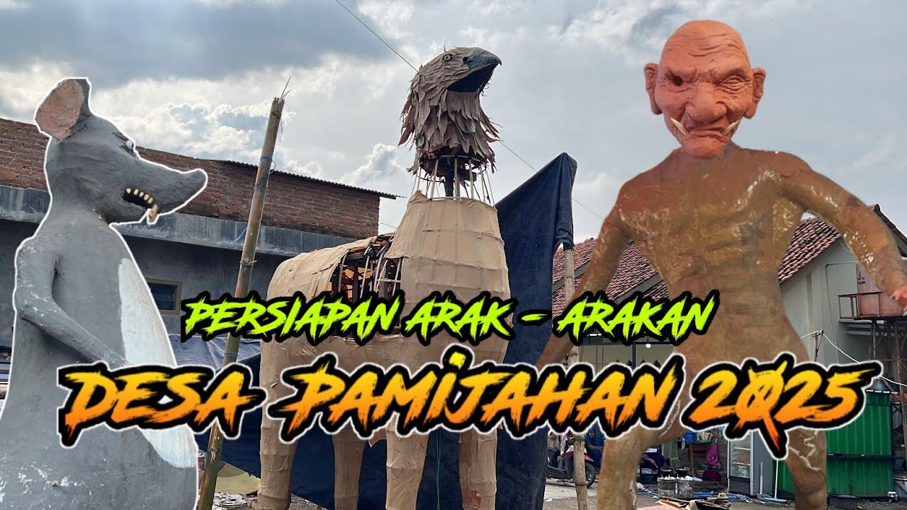 PERSIAPAN Arak - Arakan Desa PAMIJAHAN 2025 | Plumbon Cirebon