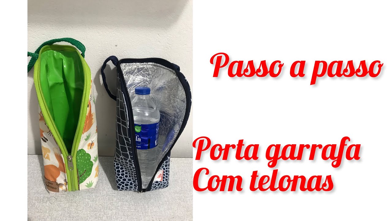 Passo a passo Porta garrafa térmica, com teflon