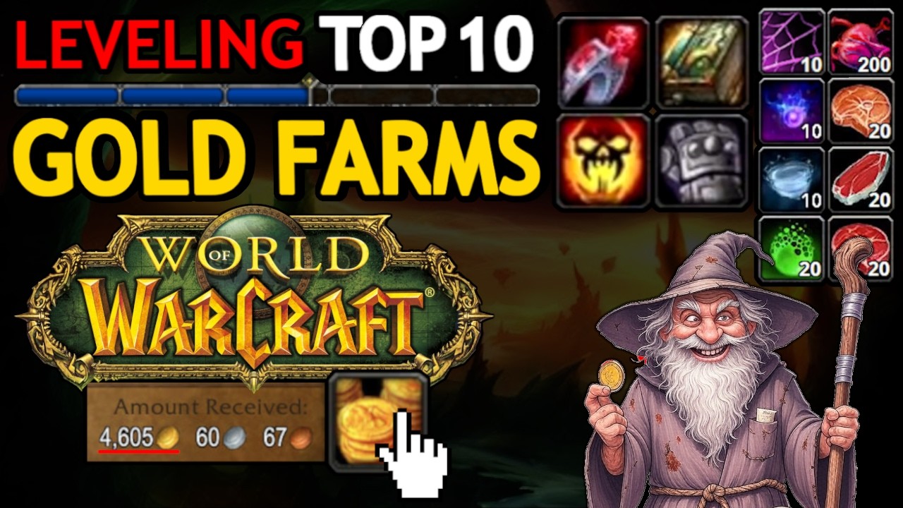 ТОП-10 ЛУЧШИХ способов фарма золота для прокачки в Burning Crusade | ОБЪЯСНЕНИЕ МЕНЕЕ ЧЕМ ЗА 2 МИ...
