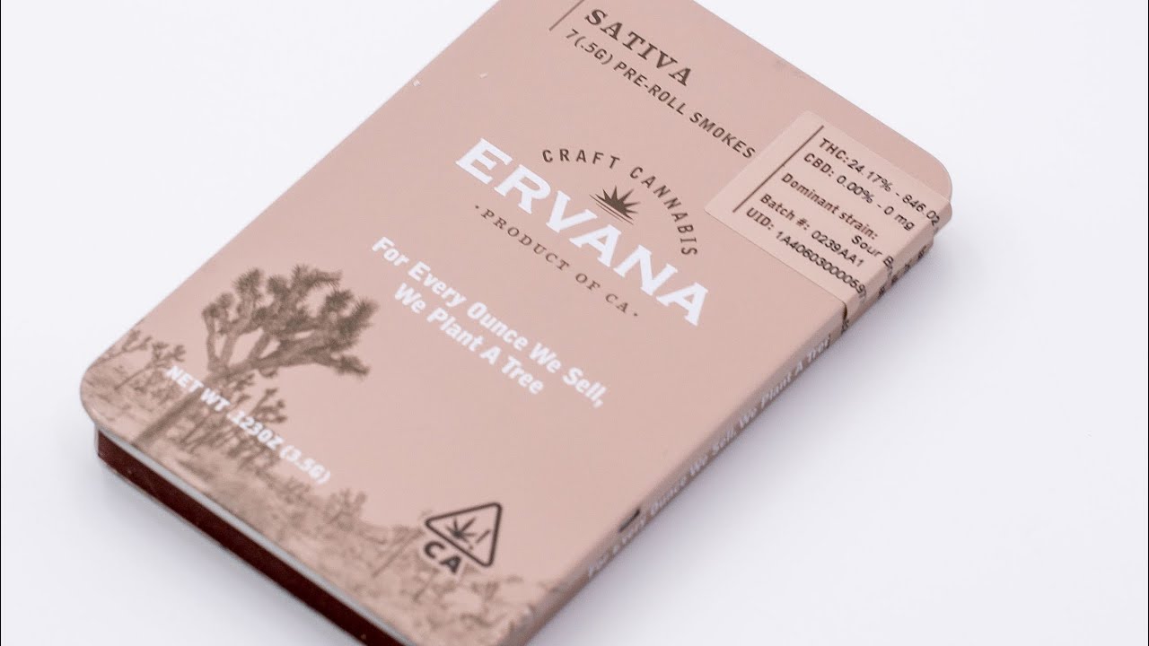 Ervana Sativa Pre-roll Official Review