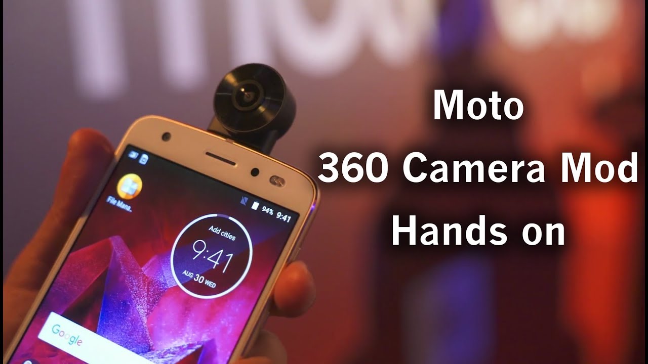 Moto 360 Camera Mod Hands On