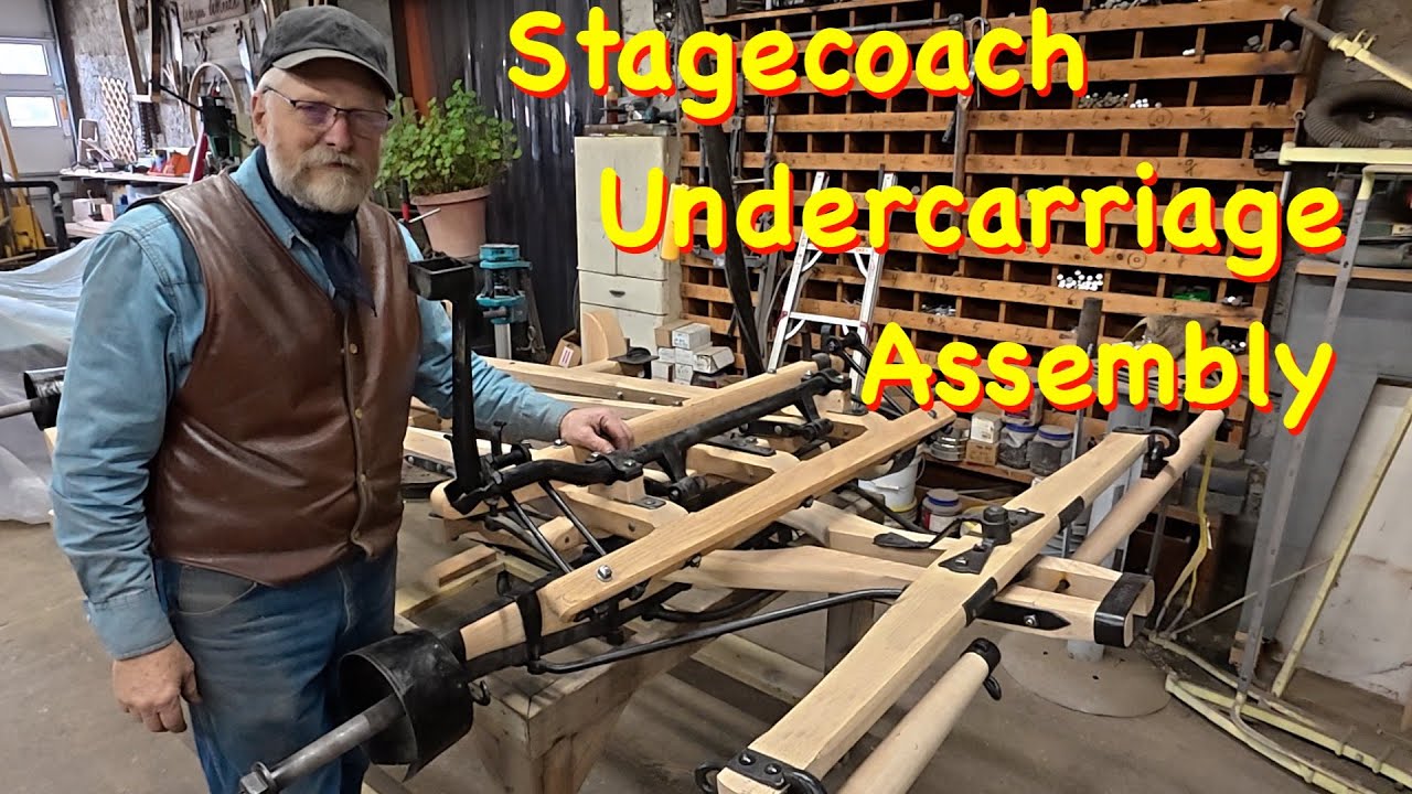 Yellowstone Stagecoach Undercarriage Goes Back Together | Engels Coach Shop