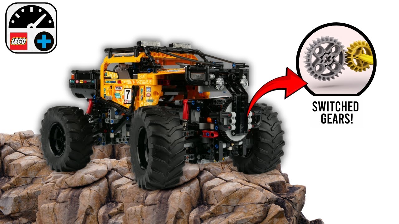 LEGO Technic 42099 Upgrade Power Mod - Swapped Gears | Switched Gears | 42099 Test