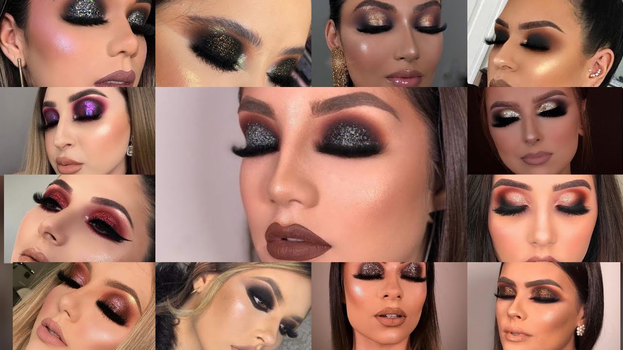 New Shimmry Dark Eye Makeup || Beautiful Eyes  Makeup || Trendz By PSP