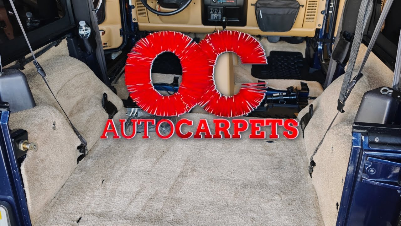 OC Auto Carpet Install on Jeep Wrangler