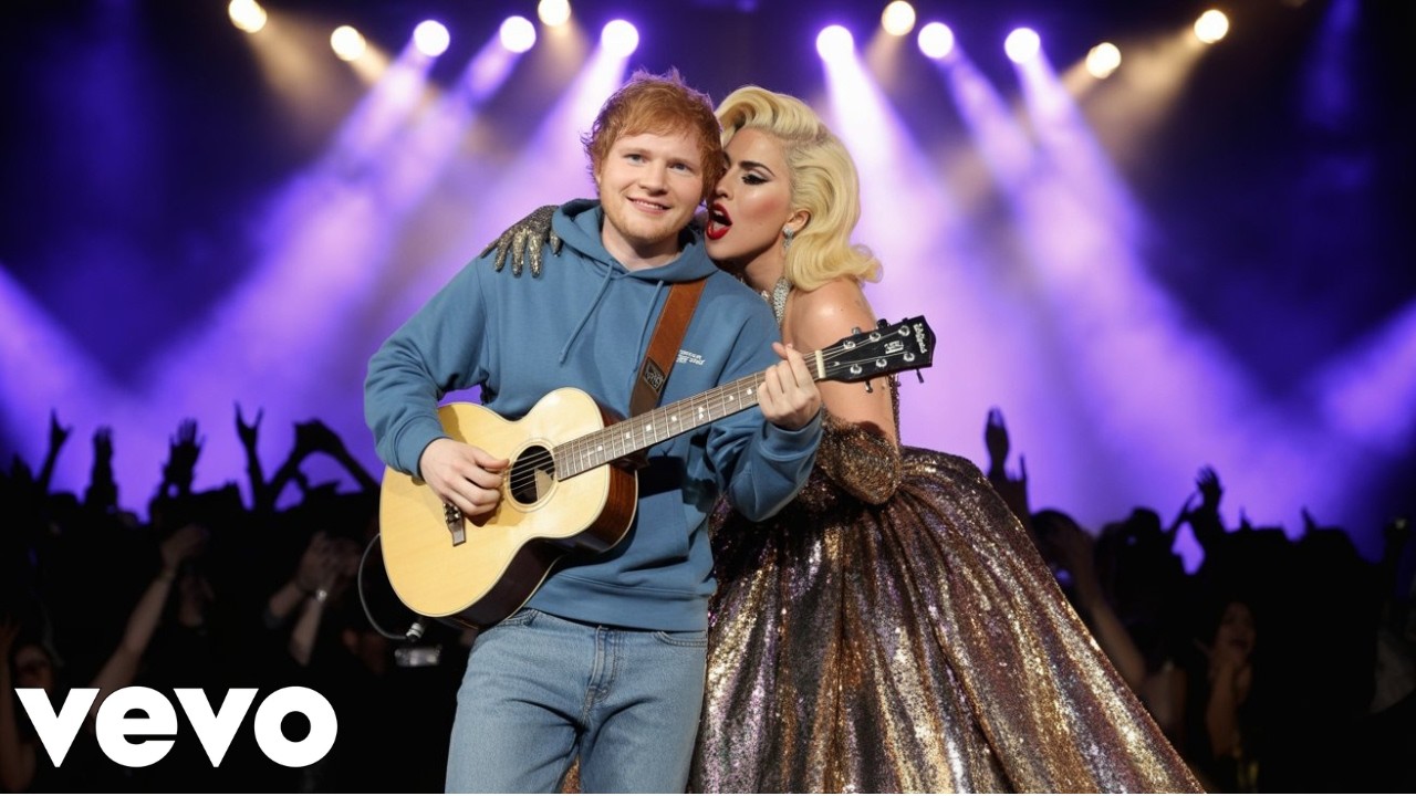 ED SHERAN & Lady gaga  - Take It From The Top (Duet)