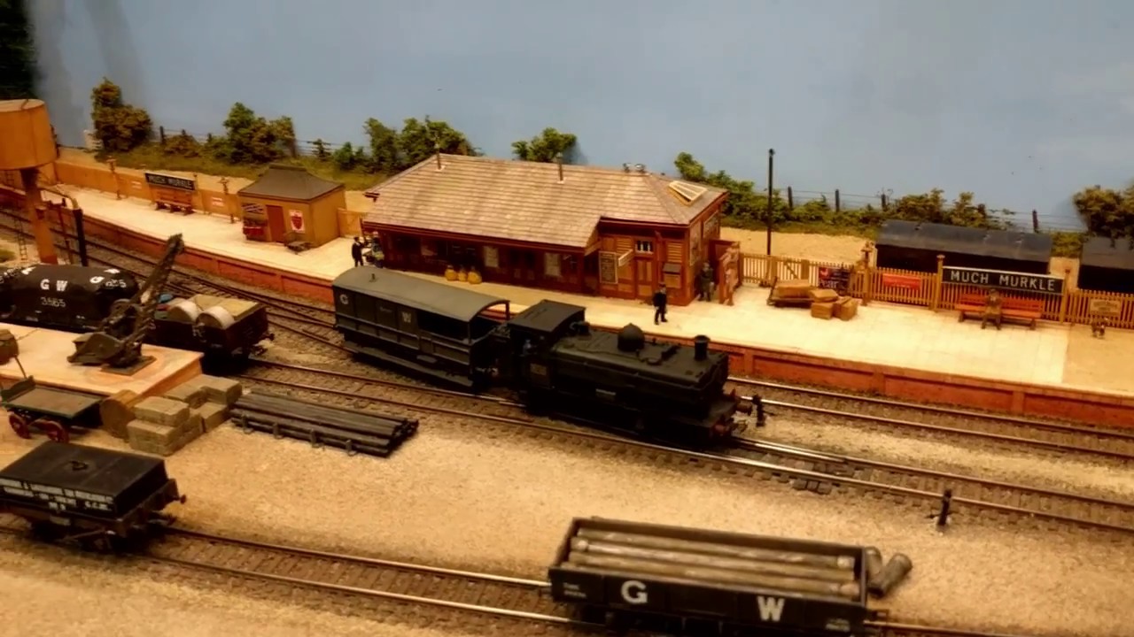 Much Murkle OO Nick Wood Calne Model Rail Show 2016