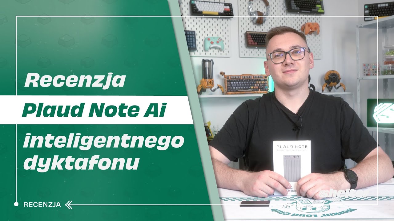 Nagrywa i sam robi transkrypcję? 🤯 Plaud Note AI - recenzja dyktafonu z AI