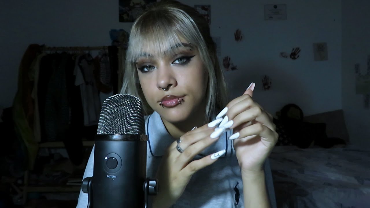 ASMR TAPPING EN UÑAS LARGAS